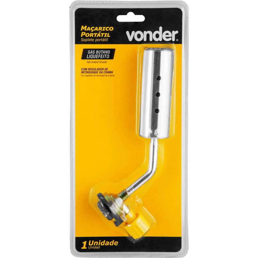 Maçarico Manual Portátil Vonder Para Gás Butano