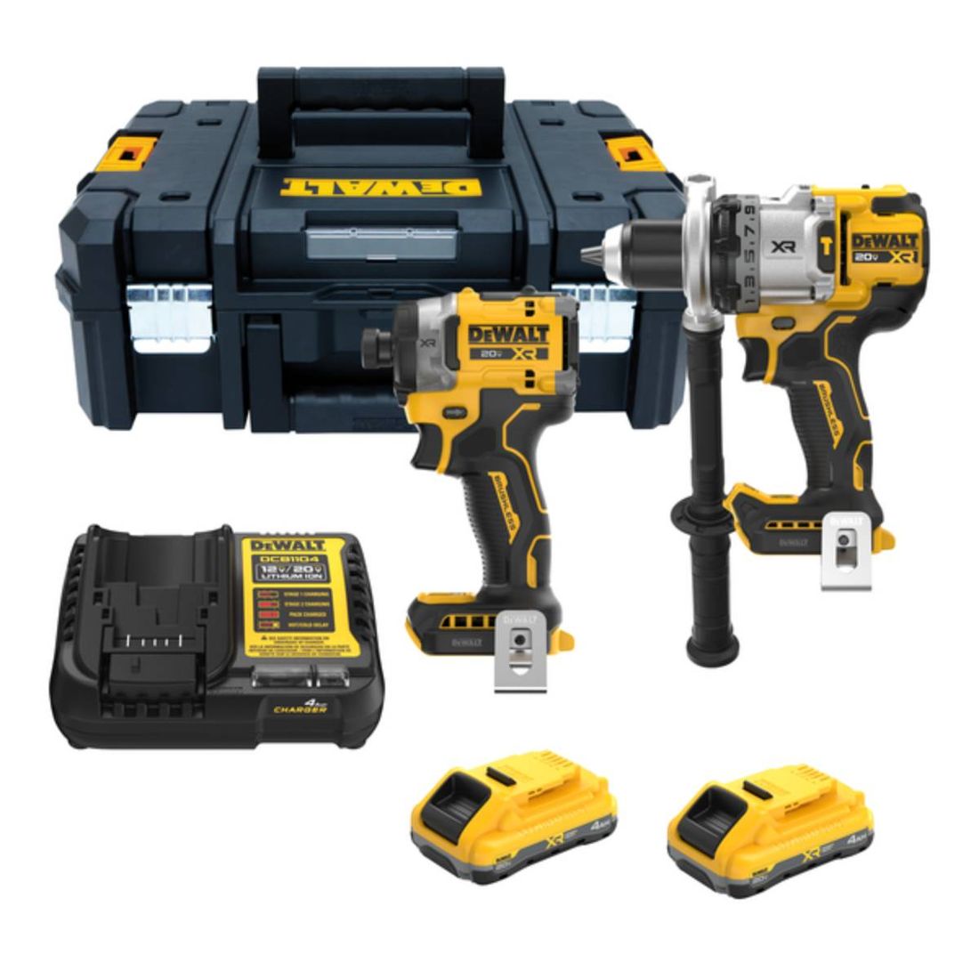 COMBO FURADEIRA E PARAFUSADEIRA DE IMPACTO DCK2101QQ2T 20V DEWALT COMBO FURADEIRA E PARAFUSADEIRA DE IMPACTO DCK2101QQ2T 20V DEWALT