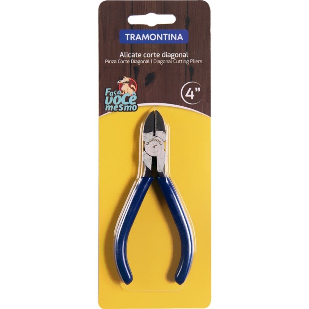 Alicate Corte Diagonal 4" (100mm) Tramontina 41105/302