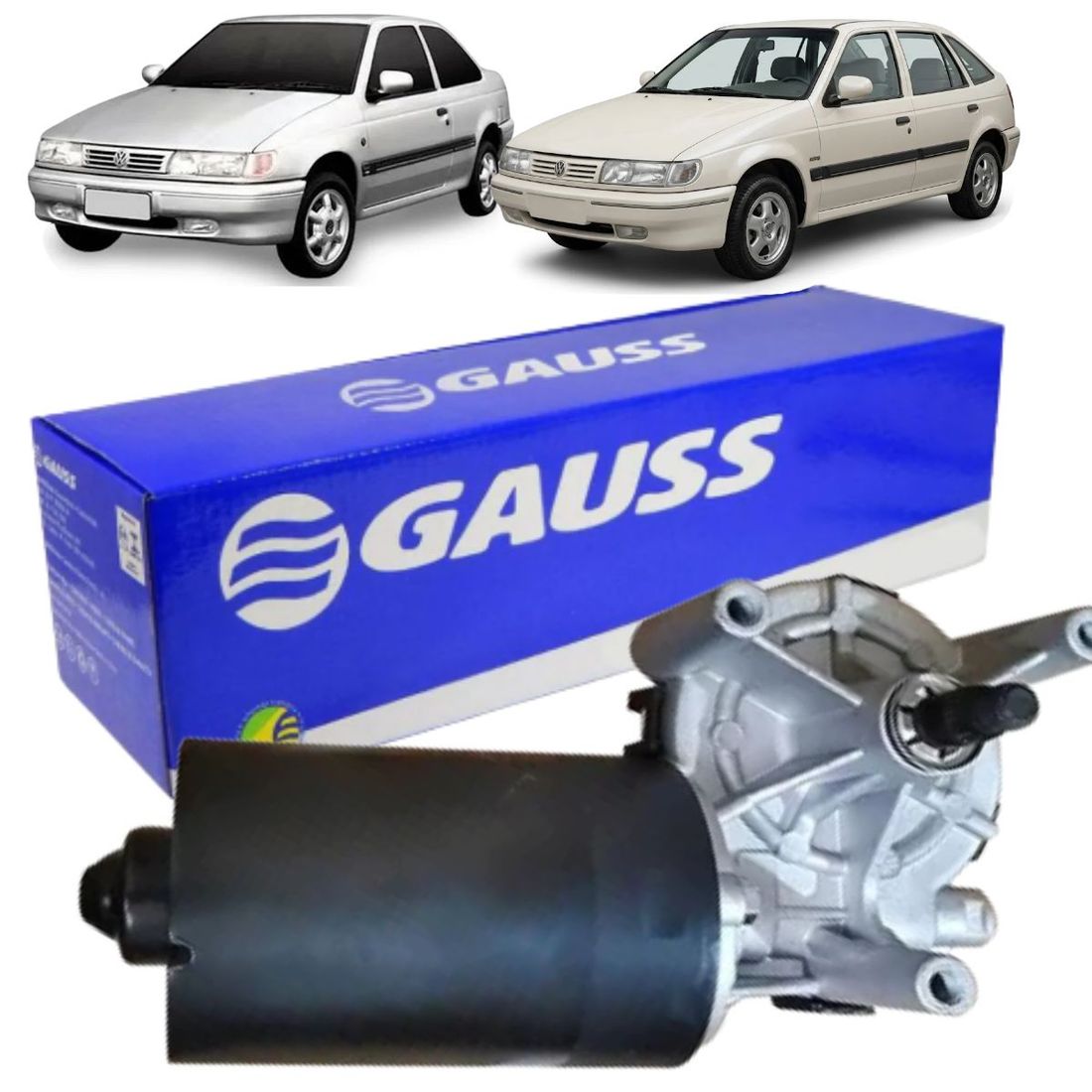 Motor Limpador Parabrisa VW Gol Saveiro Parati 1999 a 2005 Motor Limpador Parabrisa Logus Pointer Es