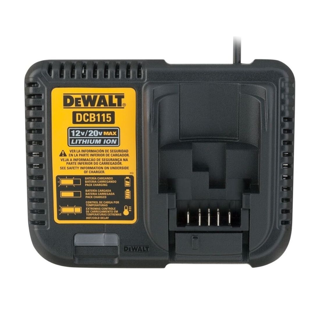 Kit Com 2 Baterias 20V 2Ah e Carregador 220V DeWalt DCB203C2-BR