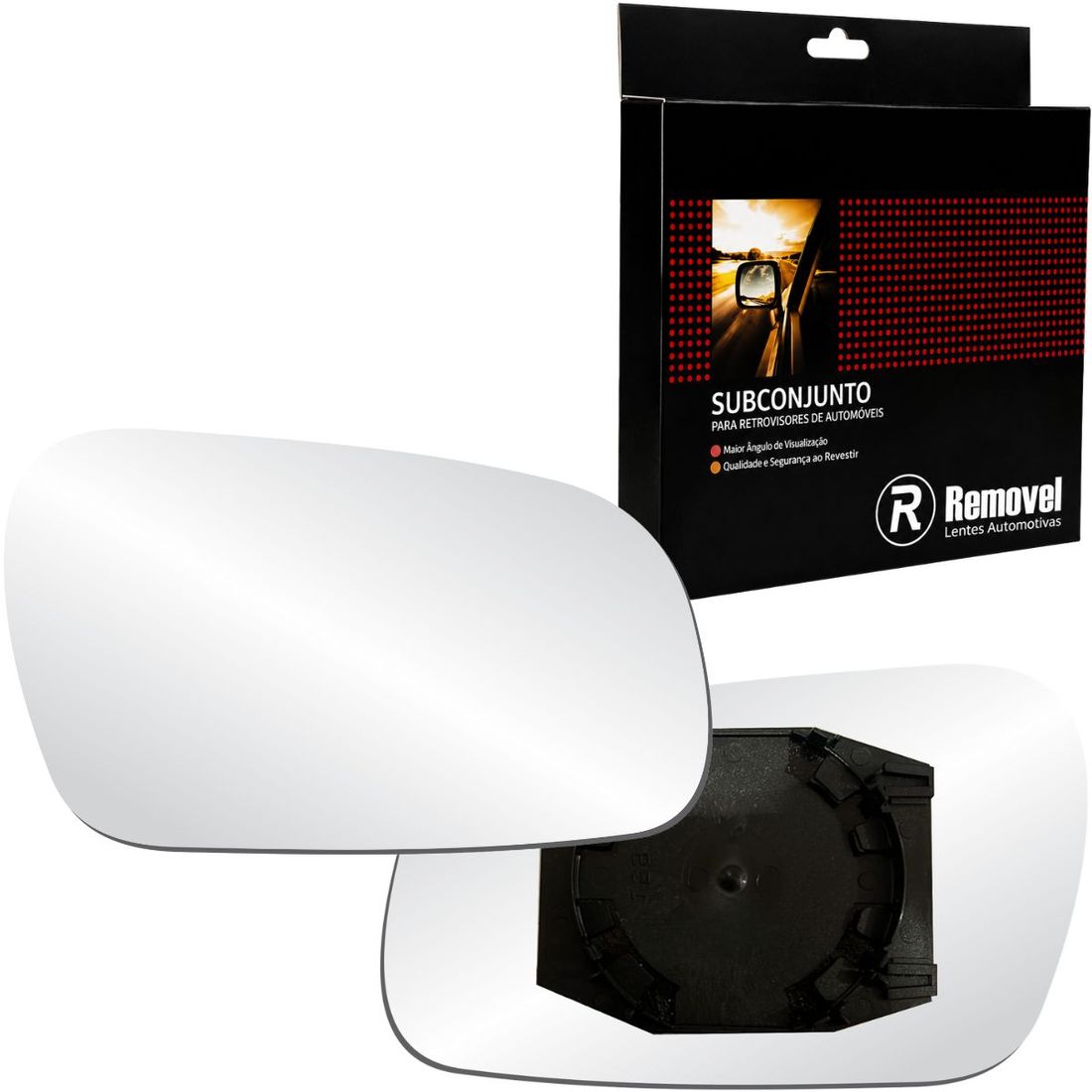 Lente Retrovisor Direito VW Fox 2003 A 2009
