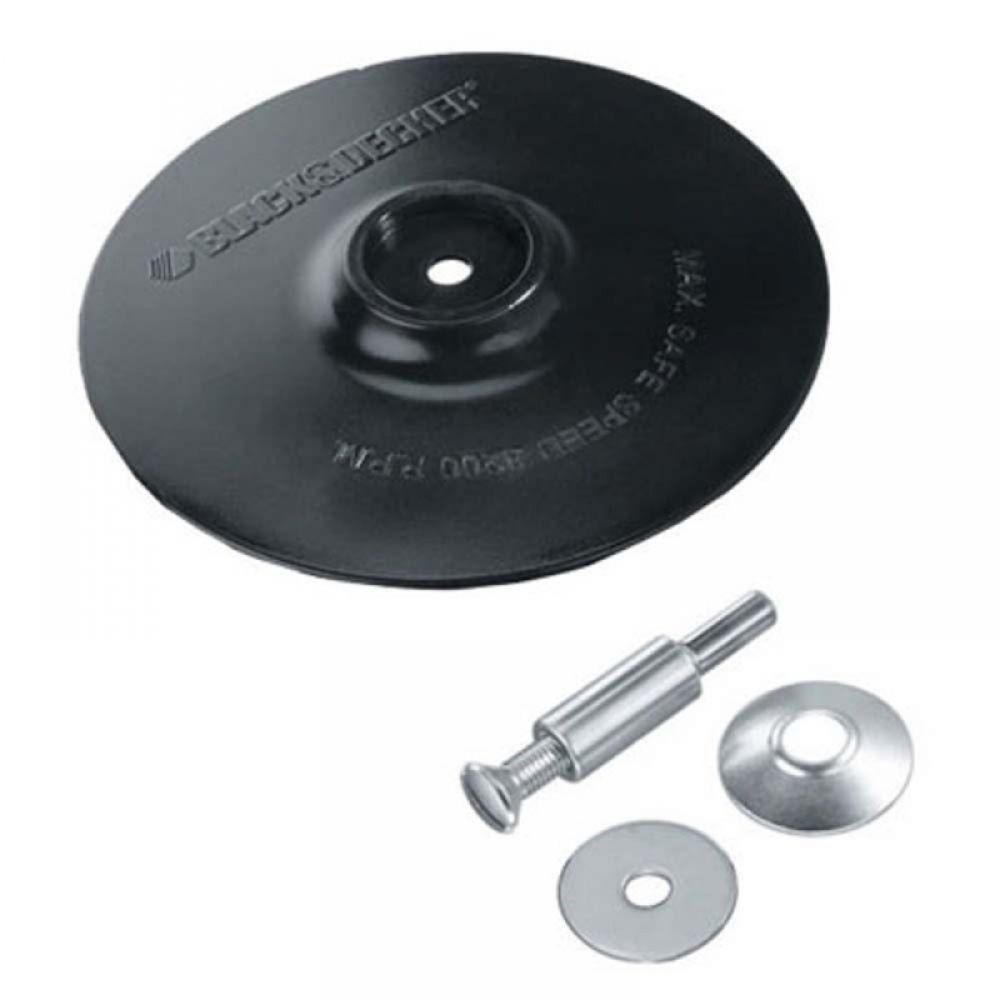 Disco de Borracha 5" Com Adaptador Para Furadeira B&D U1302