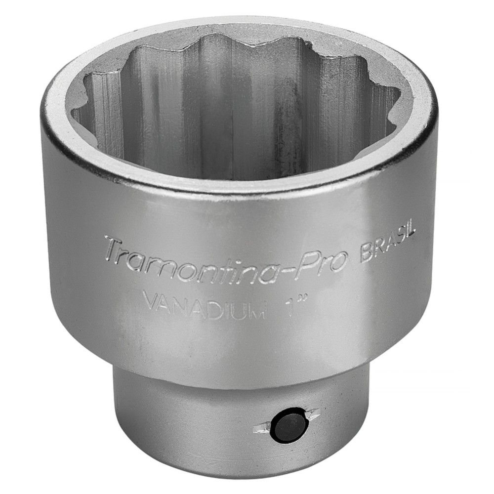 Soquete Estriado 65mm Encaixe 1" Tramontina PRO 44911/065 Soquete Estriado 65mm Encaixe 1" Tramontina PRO 44911/065