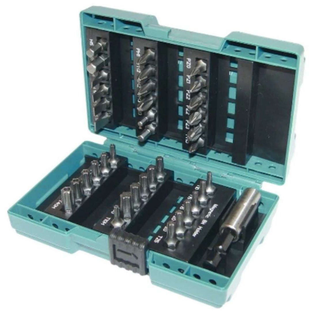 Jogo de Ponteira Bits 37 peças Makita B-28606 Jogo de Ponteira Bits 37 peças Makita B-28606
