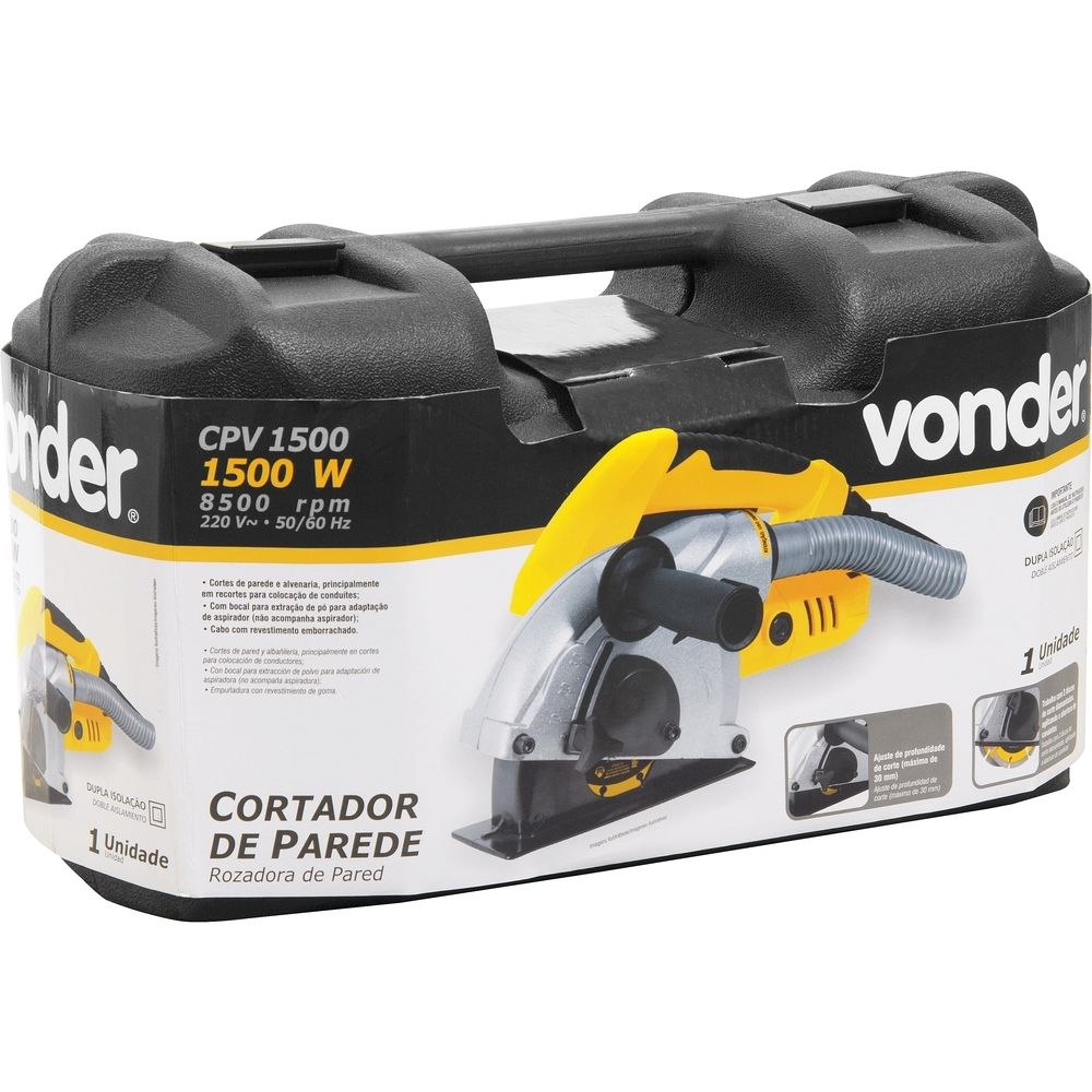 Cortador de Parede Com Discos 1500W 220V Vonder