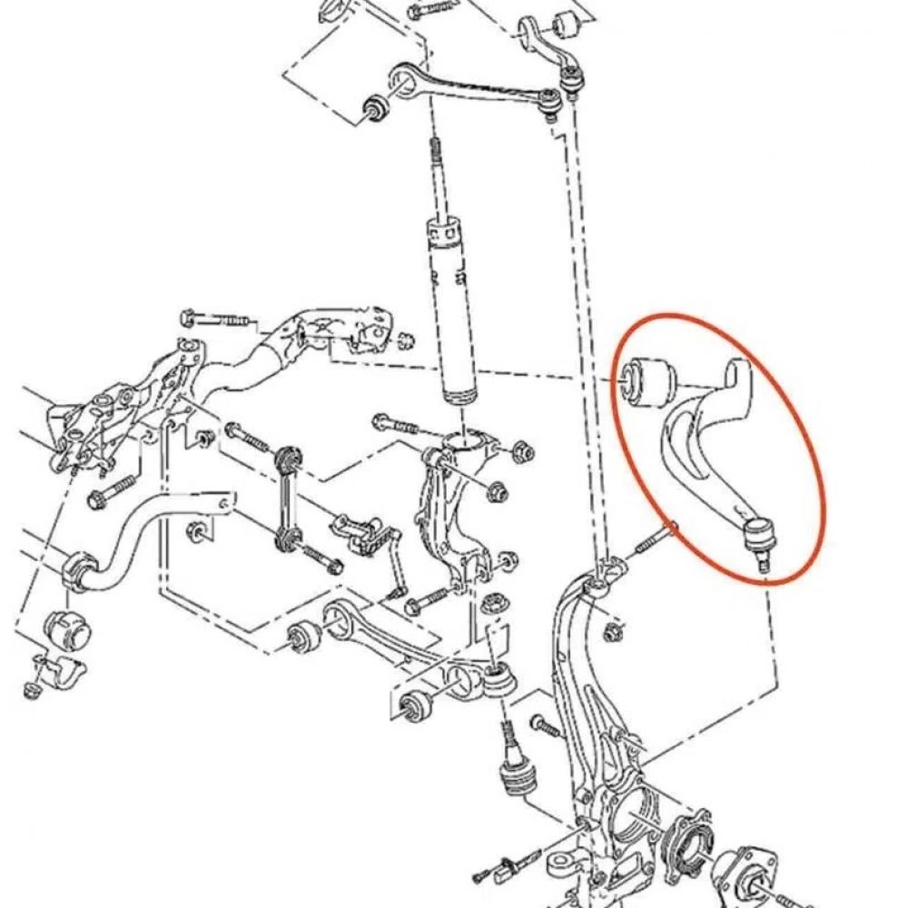 Braço Dianteiro Inferior Audi A4 16/21 Esquerdo - Curvo  A5 17/...