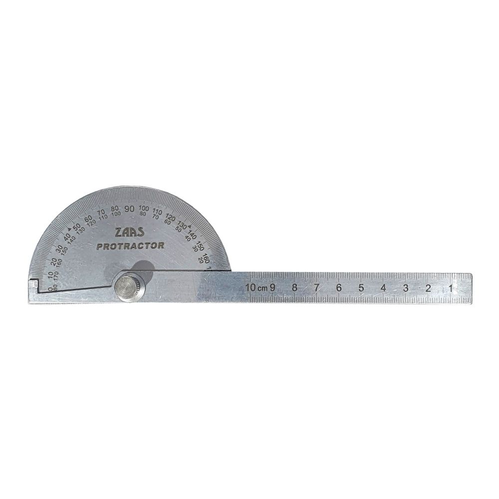 Transferidor de Grau 180° Escala Zaas 33.0001 100mm