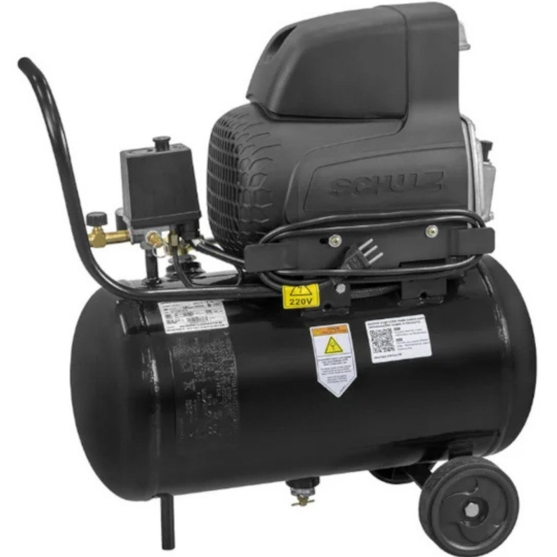 Motocompressor Schulz 8,6Pés 50L 120PSI 1,5Cv Monofásico
