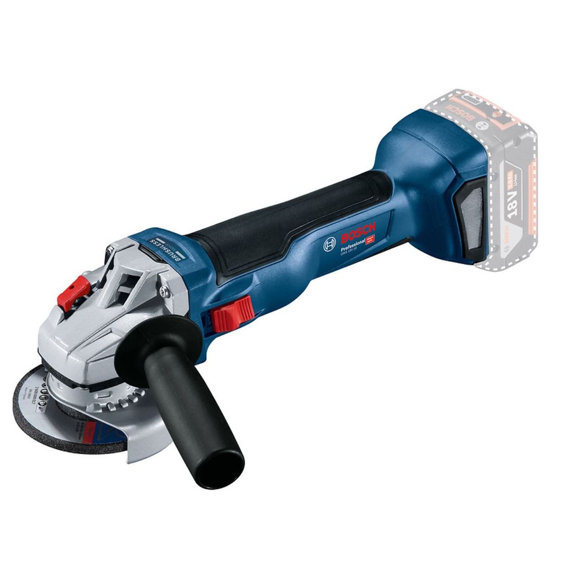 Combo Parafusadeira /Furadeira Impacto + Esmerilhadeira Angular Com 2 Baterias 18v 4ah e Carregador