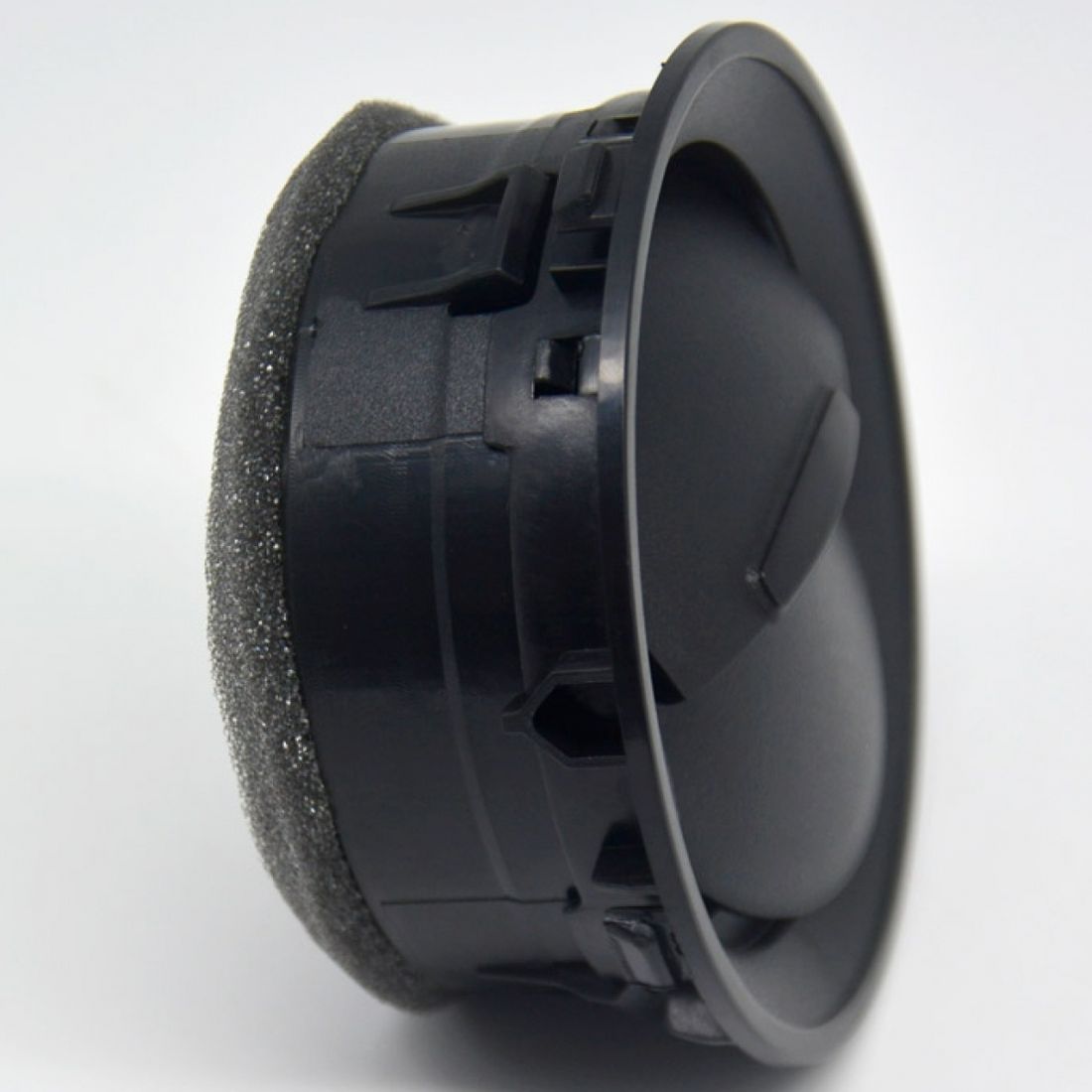 Difusor Ar VW Gol/Voyage/Saveiro G4/G5/G6 Preto Aro Preto Central/Lateral
