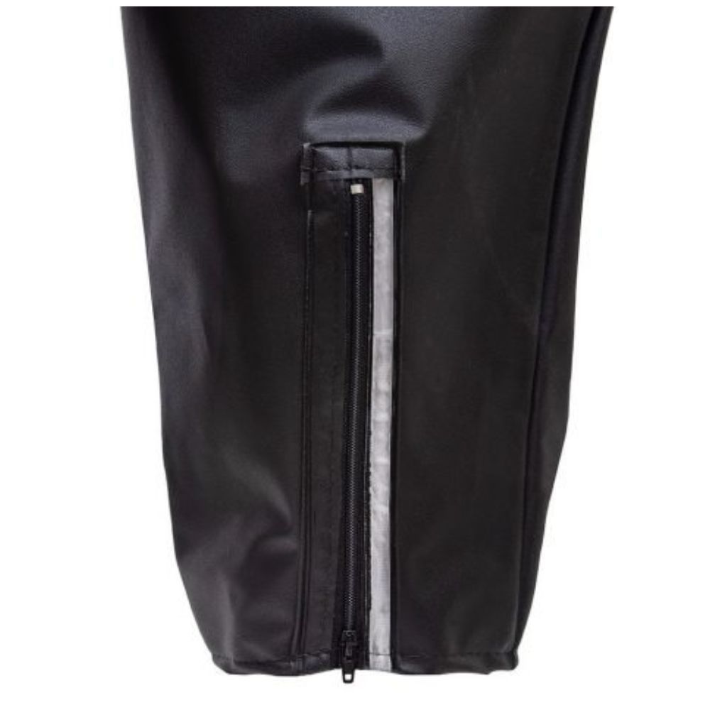 Conjunto Capa Chuva Moto Emborrachada Impermeavel Com Gola EG