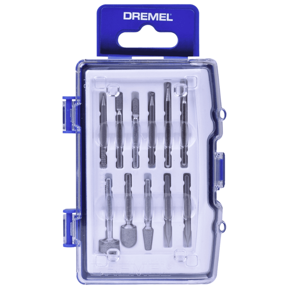 Conjunto Acessórios Retífica Gravar Esculpir 11pçs Dremel Conjunto Acessórios Retífica Gravar Esculpir 11pçs Dremel