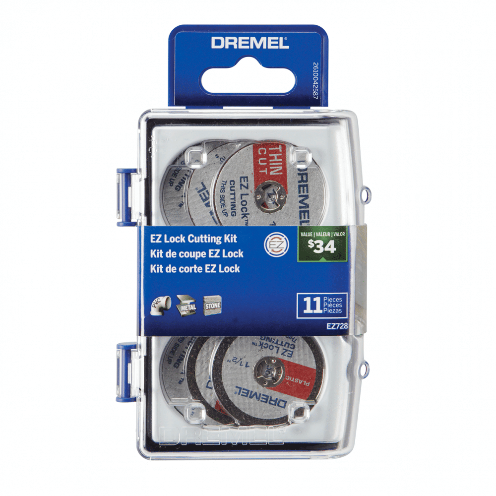 Kit Acessórios Para Corte 11 peças Dremel 2615E728AB