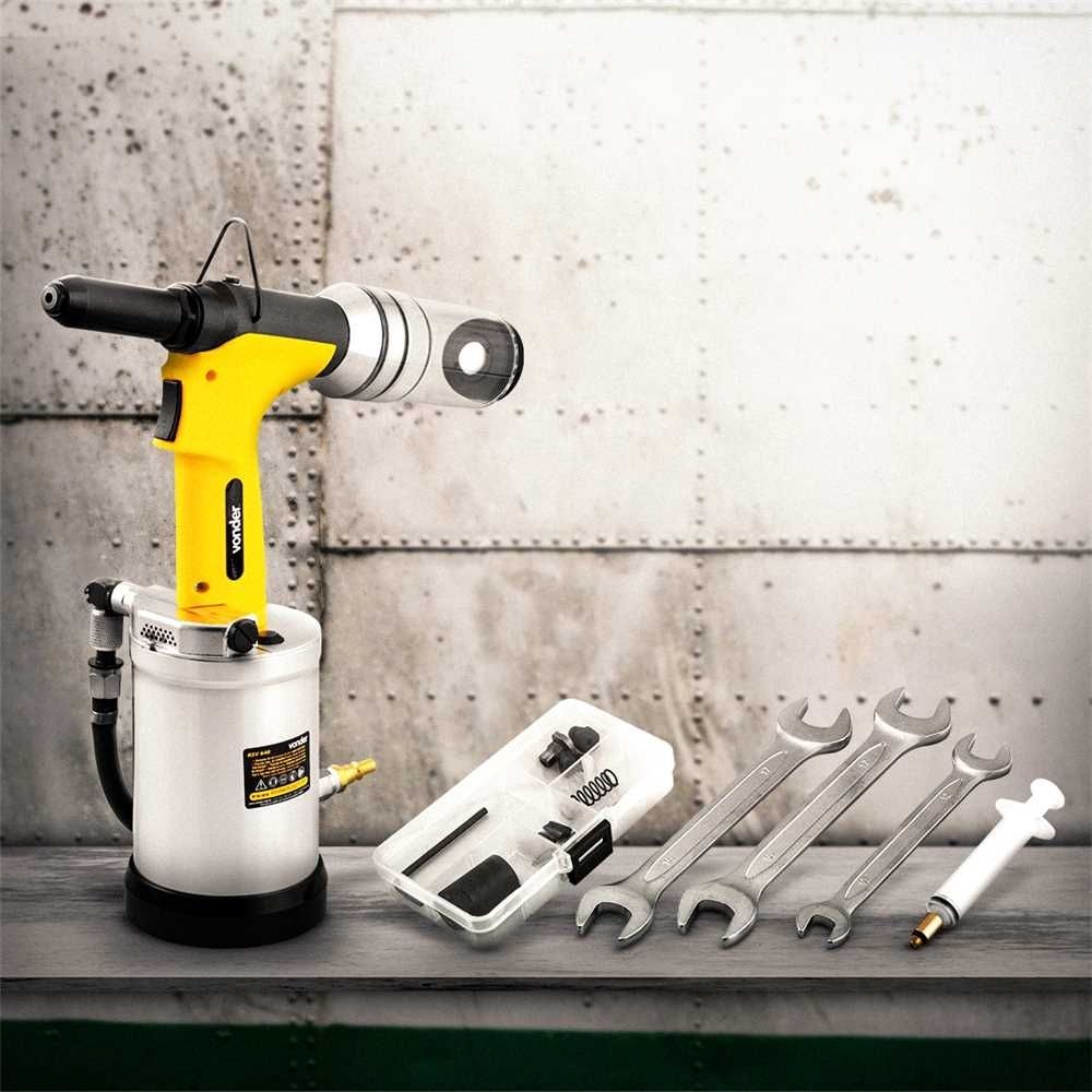 Rebitador Hidropneumático Com Sucção RSV640 - Vonder