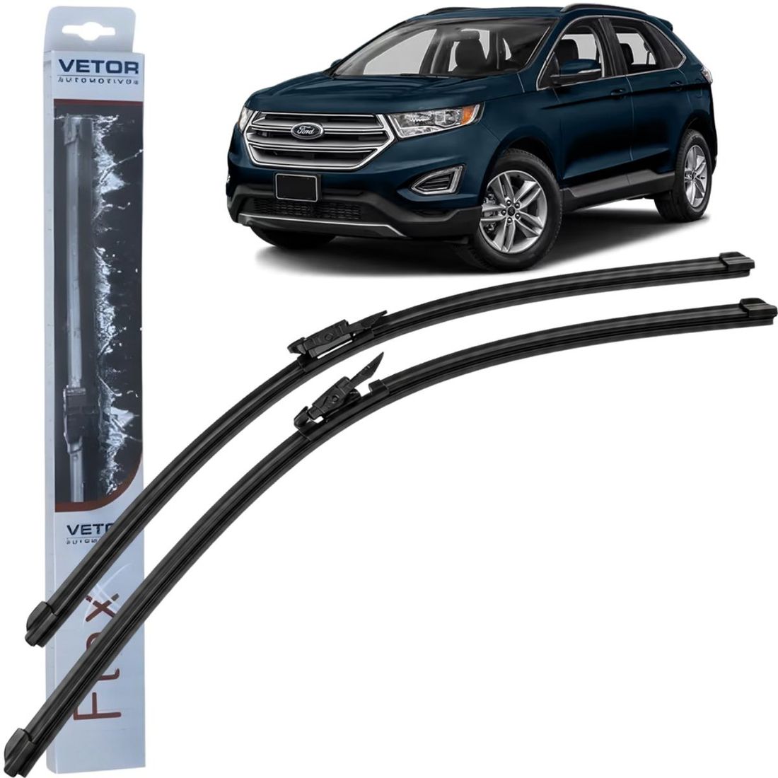 Jogo Palhetas Dianteiras Ford Edge 2015/2020