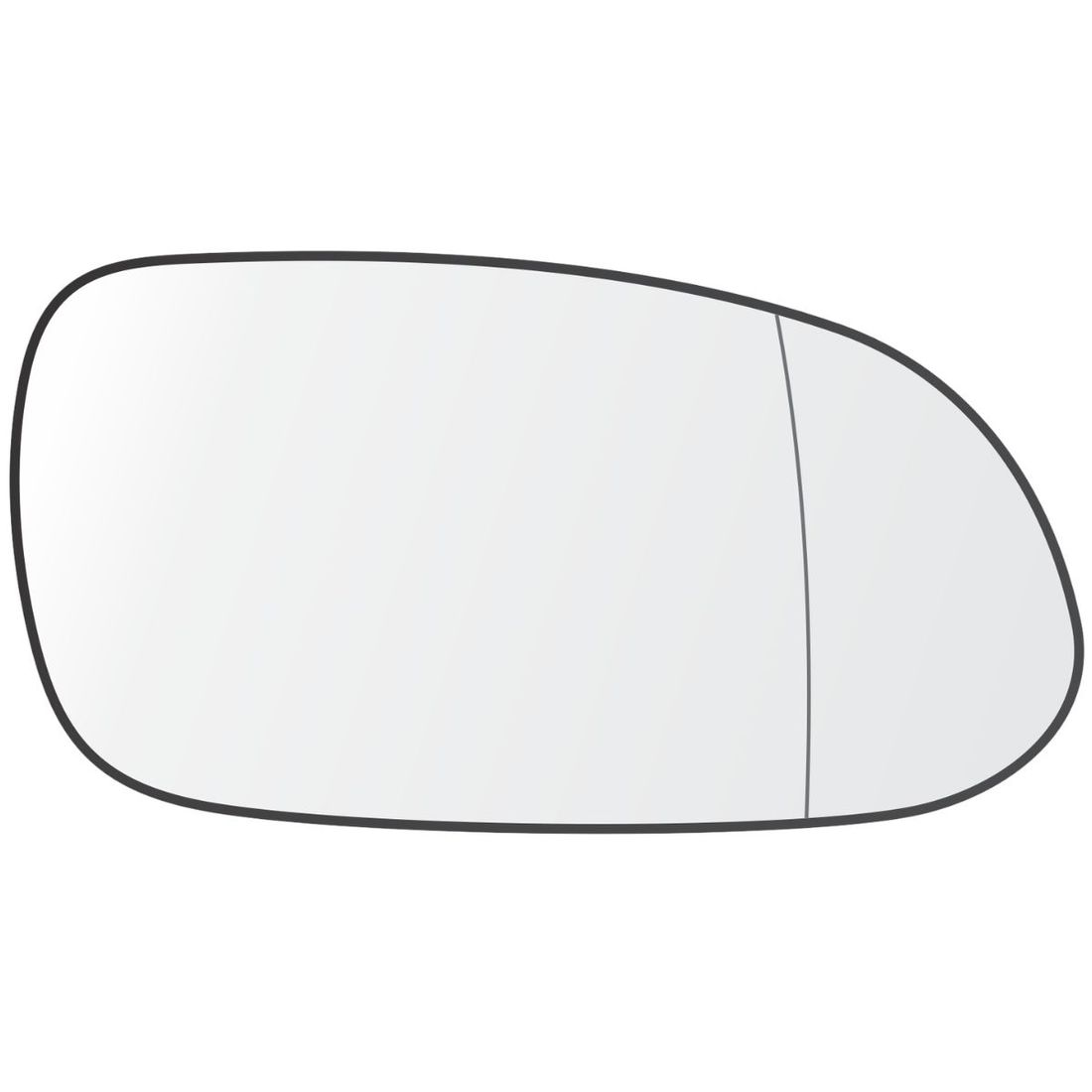 Lente Retrovisor Direito Mercedes Classe A (Térmico/Asférico)