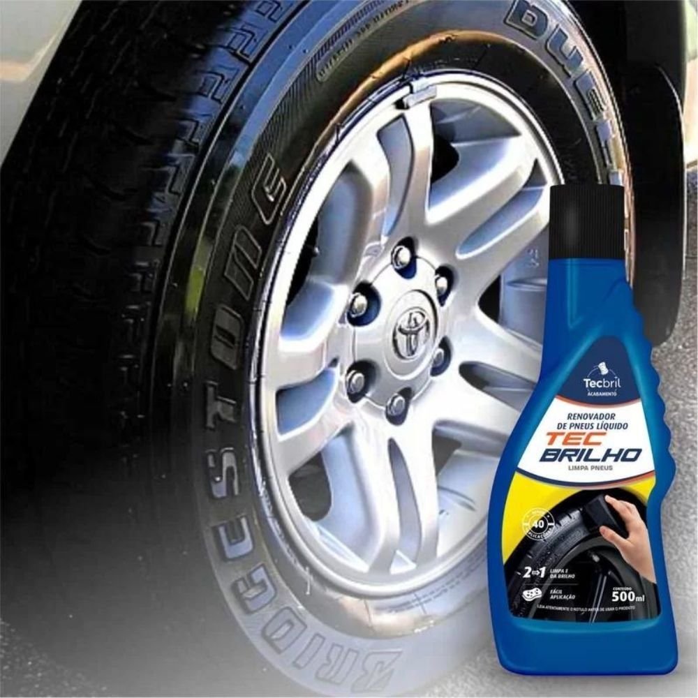 Renovador Pneu Líquido 500ml TecBril 5920195