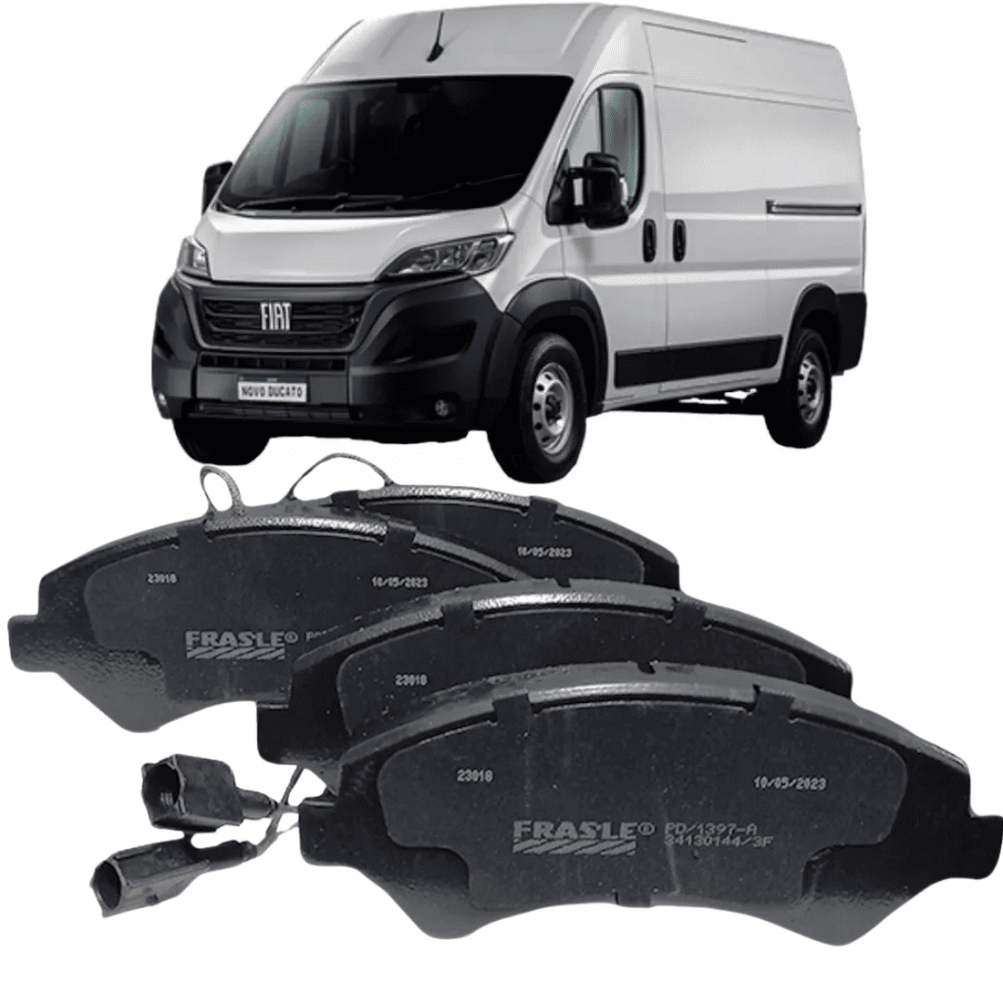 Pastilha Freio Dianteira Fiat Ducato 2018 em diante Pastilha Freio Dianteira Fiat Ducato 2018 em diante