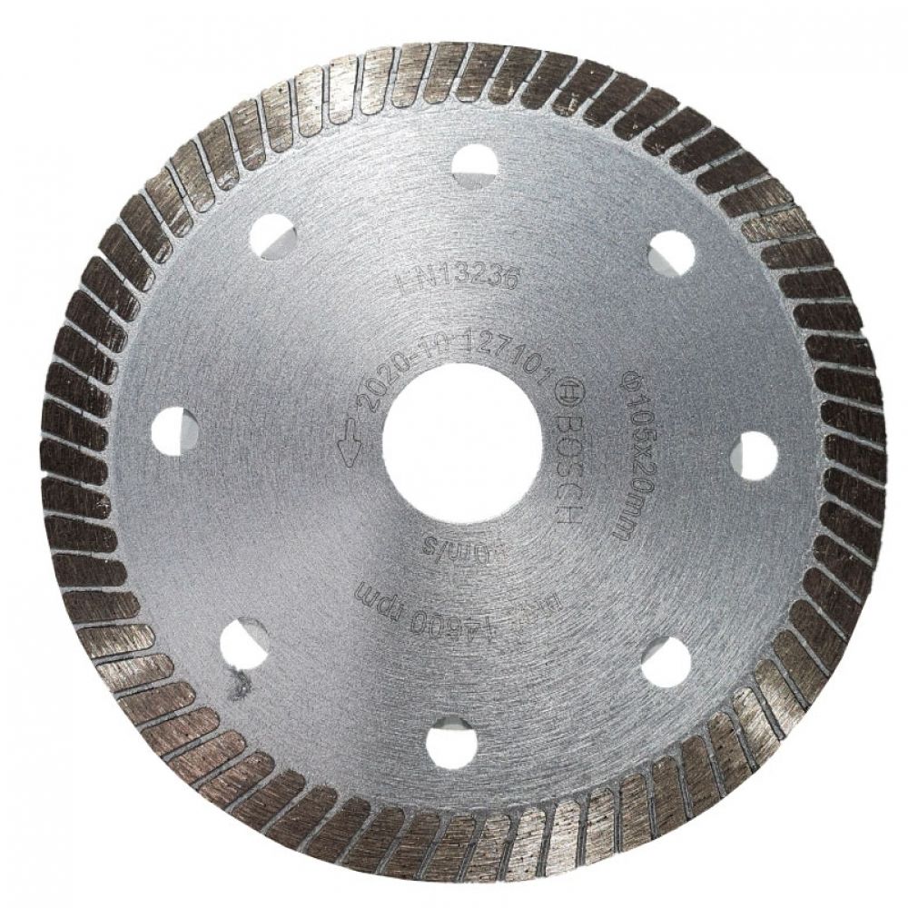 Discos Diamantado Turbo Bosch Expert Oara Porcelanato 4" (105mm) Discos Diamantado Turbo Bosch Expert Oara Porcelanato 4" (105mm)