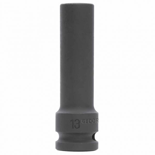 Soquete Sextavado Impacto Longo Gedore RED 10mm Encaixe 1/2