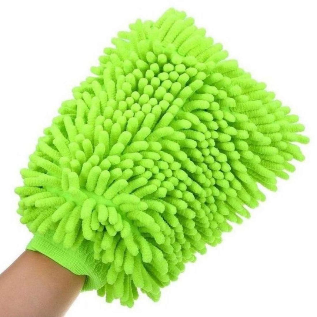 Luva Microfibra Verde Automotiva Luxcar 2420 Luva Microfibra Verde Automotiva Luxcar 2420