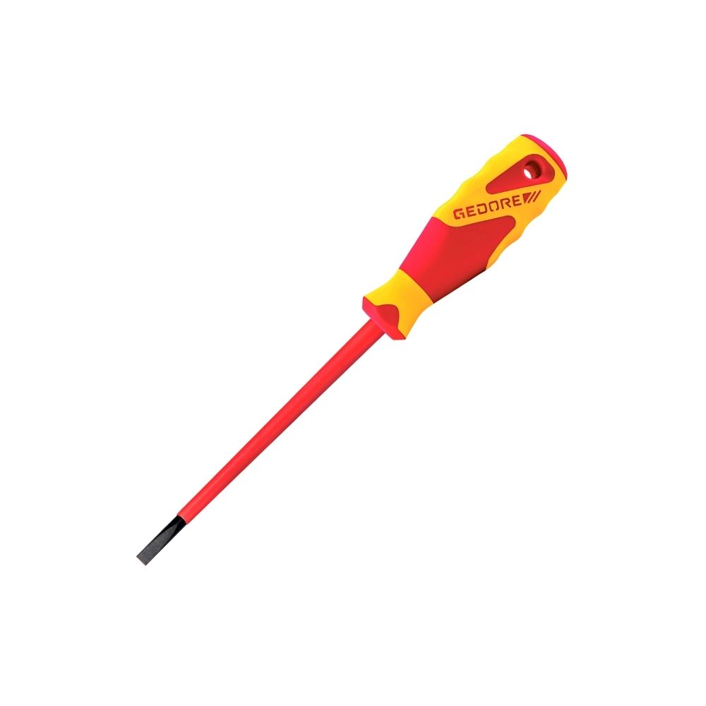 Chave Fenda Simples 2,5mm Isolada VDE EN60900 Gedore G 2170-2,5 Chave Fenda Simples 2,5mm Isolada VDE EN60900 Gedore G 2170-2,5
