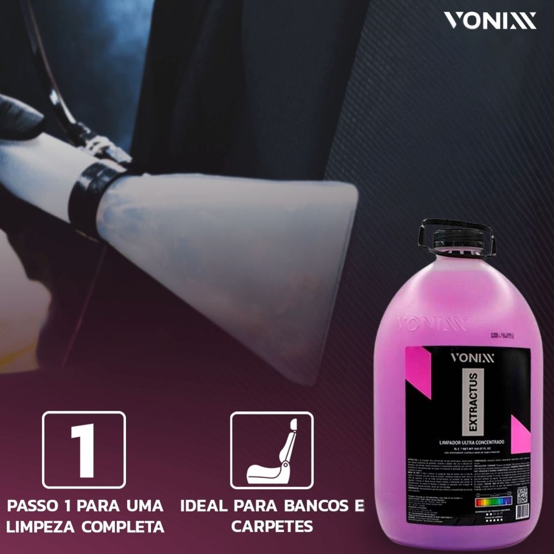 Limpador Ultra Concentrado Vonixx Extractus 5L
