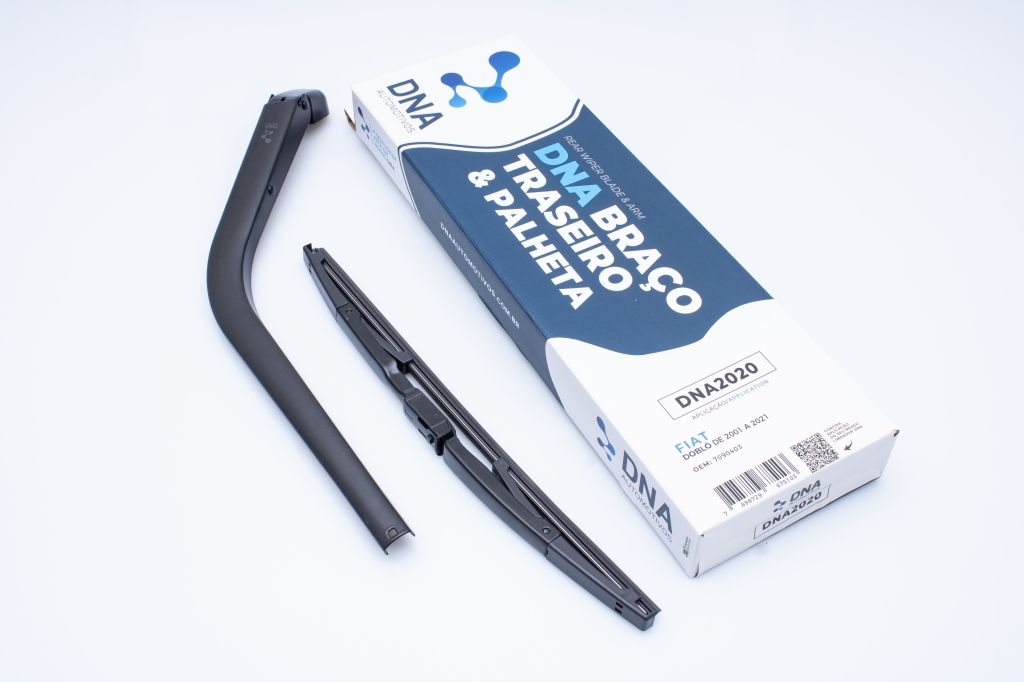 Kit Braço Limpador Traseiro Doblo 2002 Em Diante