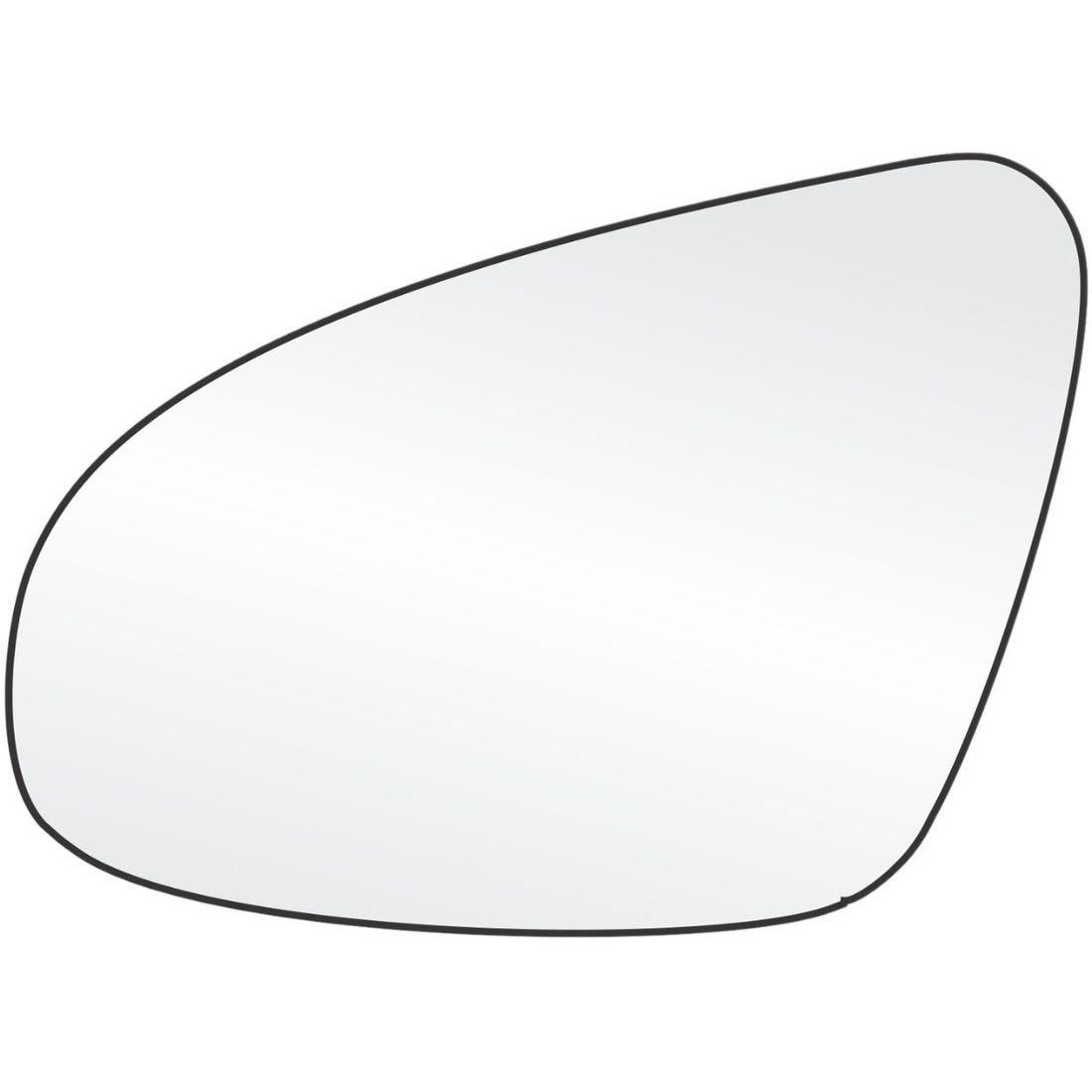 Lente Retrovisor Esquerdo Toyota Corolla 2015 A 2019