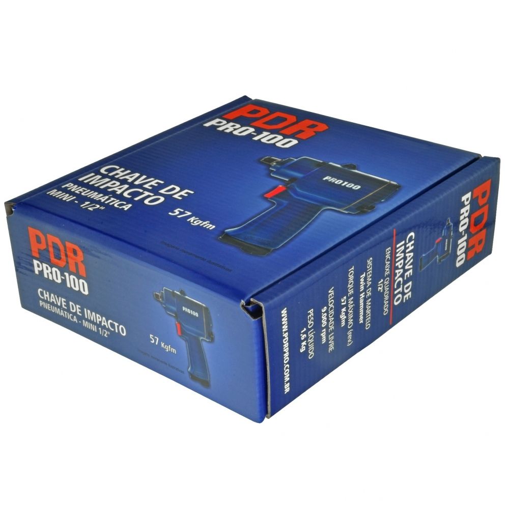 Mini Chave de Impacto 1/2" PRO-100 PDR Mini Chave de Impacto 1/2" PRO-100 PDR