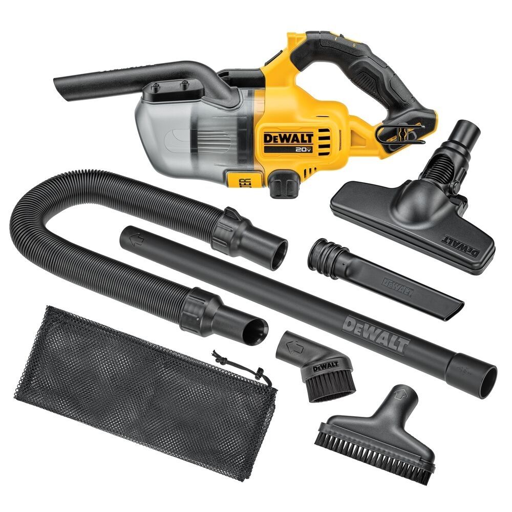 Aspirador de Pó Portátil 0,7L 20v MAX DeWalt Sem Bateria