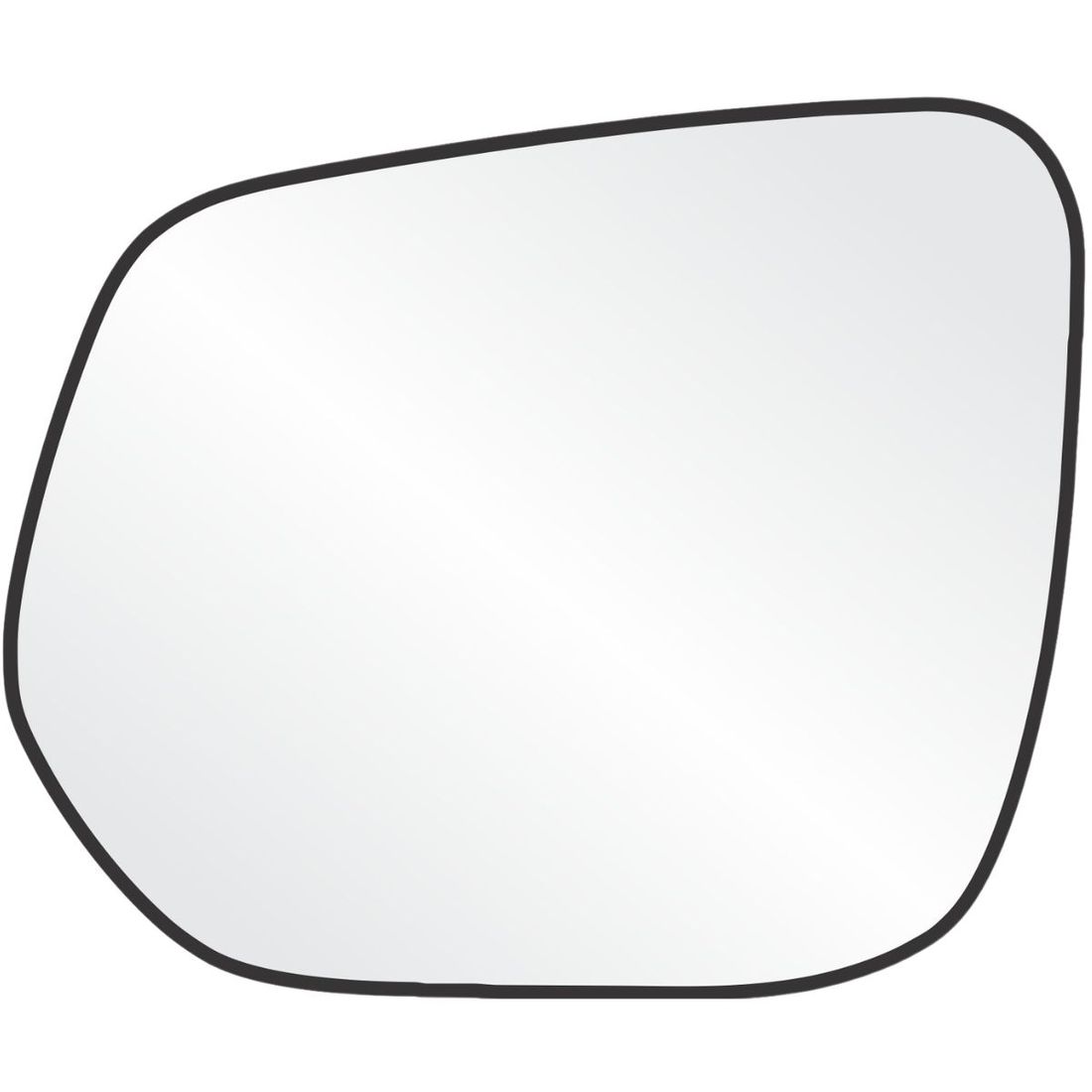Lente Retrovisor Esquerdo GM S10 2012 Em Diante (Modelo Metagal)