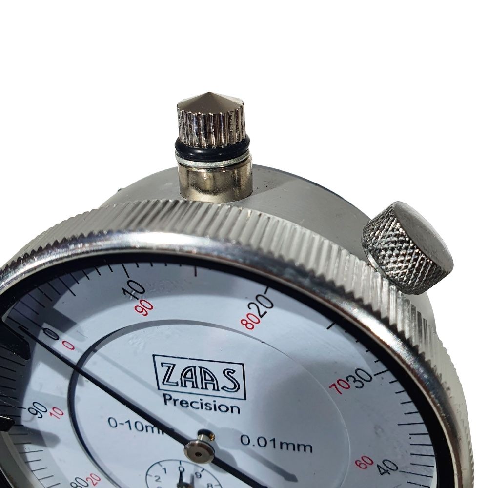 Relógio Comparador Zaas 03,0001 Para Torno 0,01-10mm