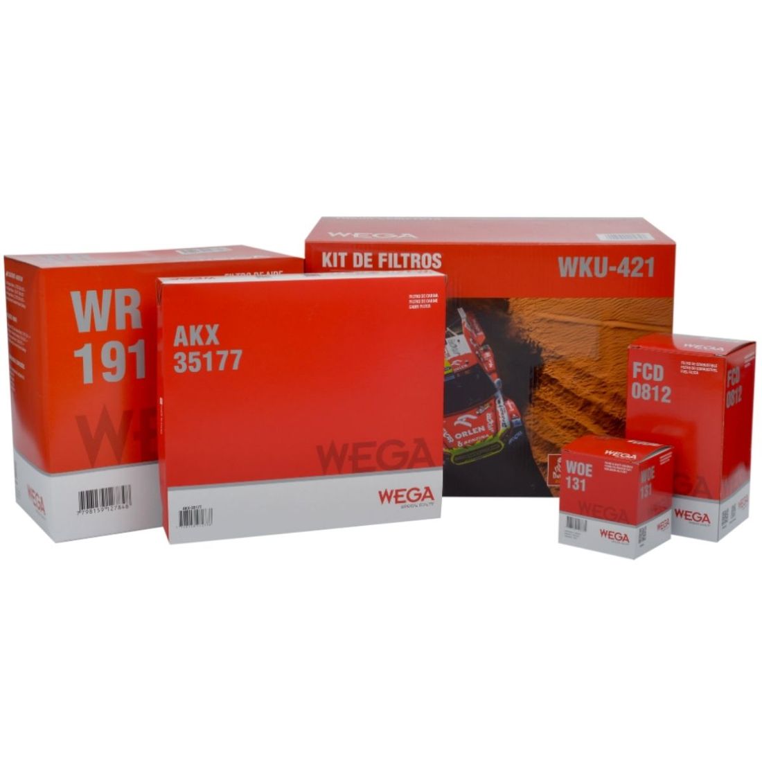 Kit Filtros Wega Ford Ranger 2.2/3.2 21/...