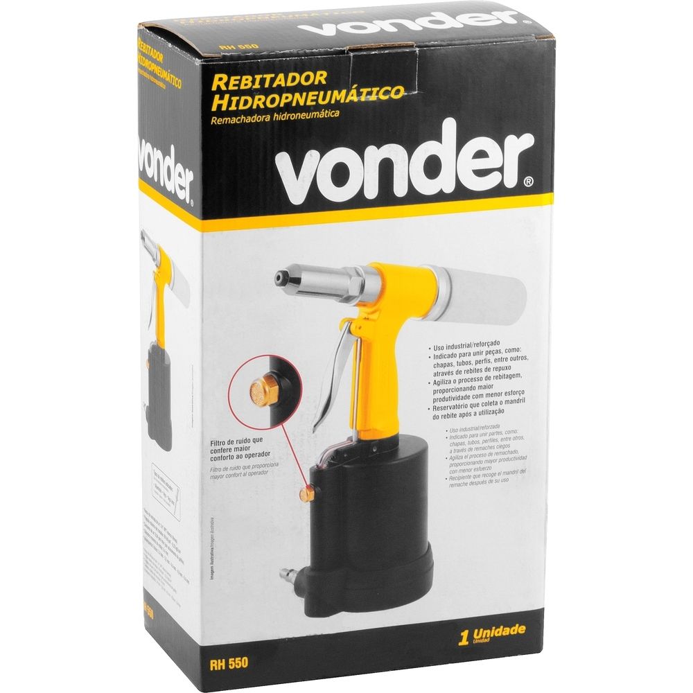 Rebitador Hidropneumático RH 550 Vonder 3581550000