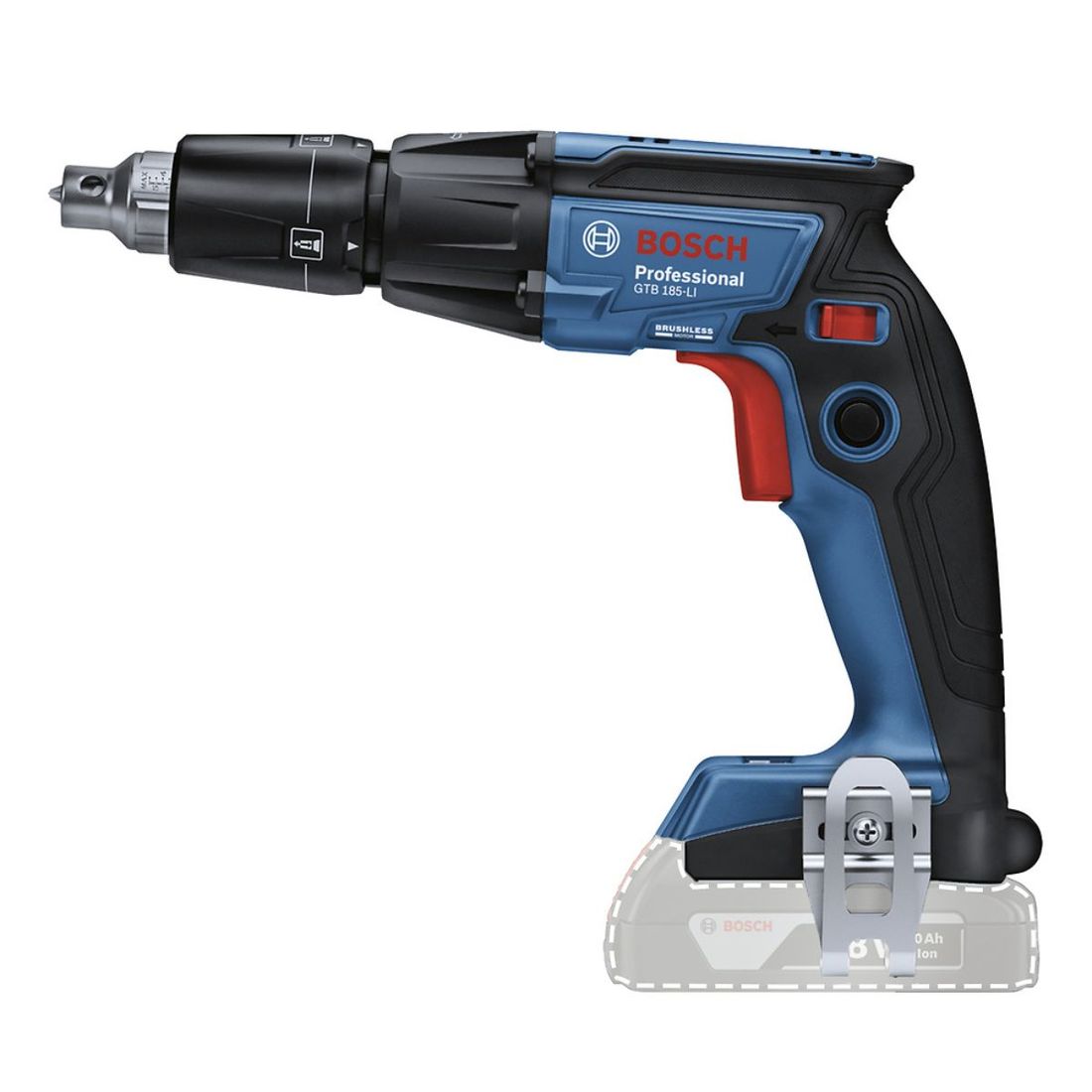 Combo Parafusadeira Drywall + Martelete Bosch Com 2 Baterias 18v 4ah e Carregador