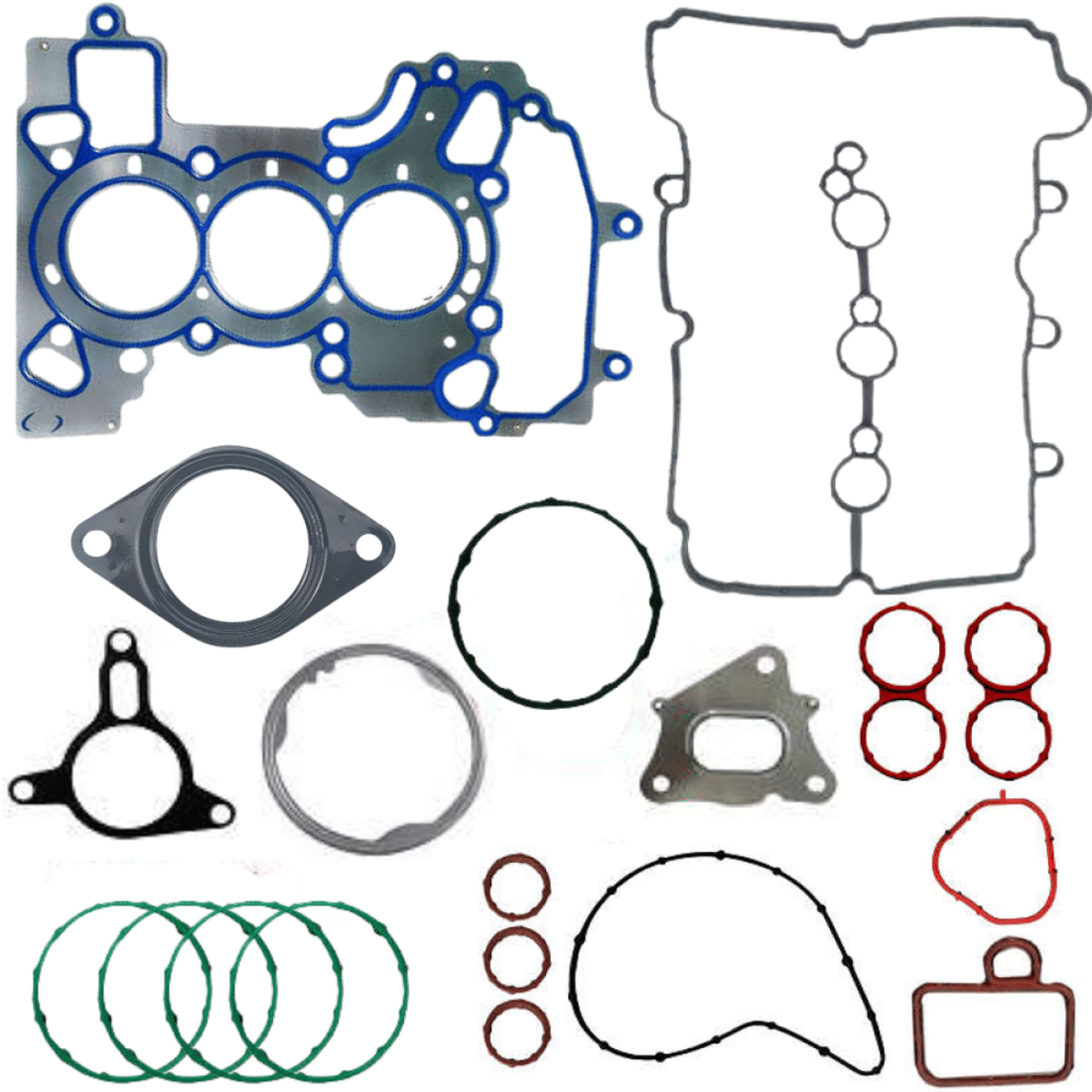 Jogo Junta Superior GM Onix Tracker 1.0 1.2 12v Turbo 19/... Inox