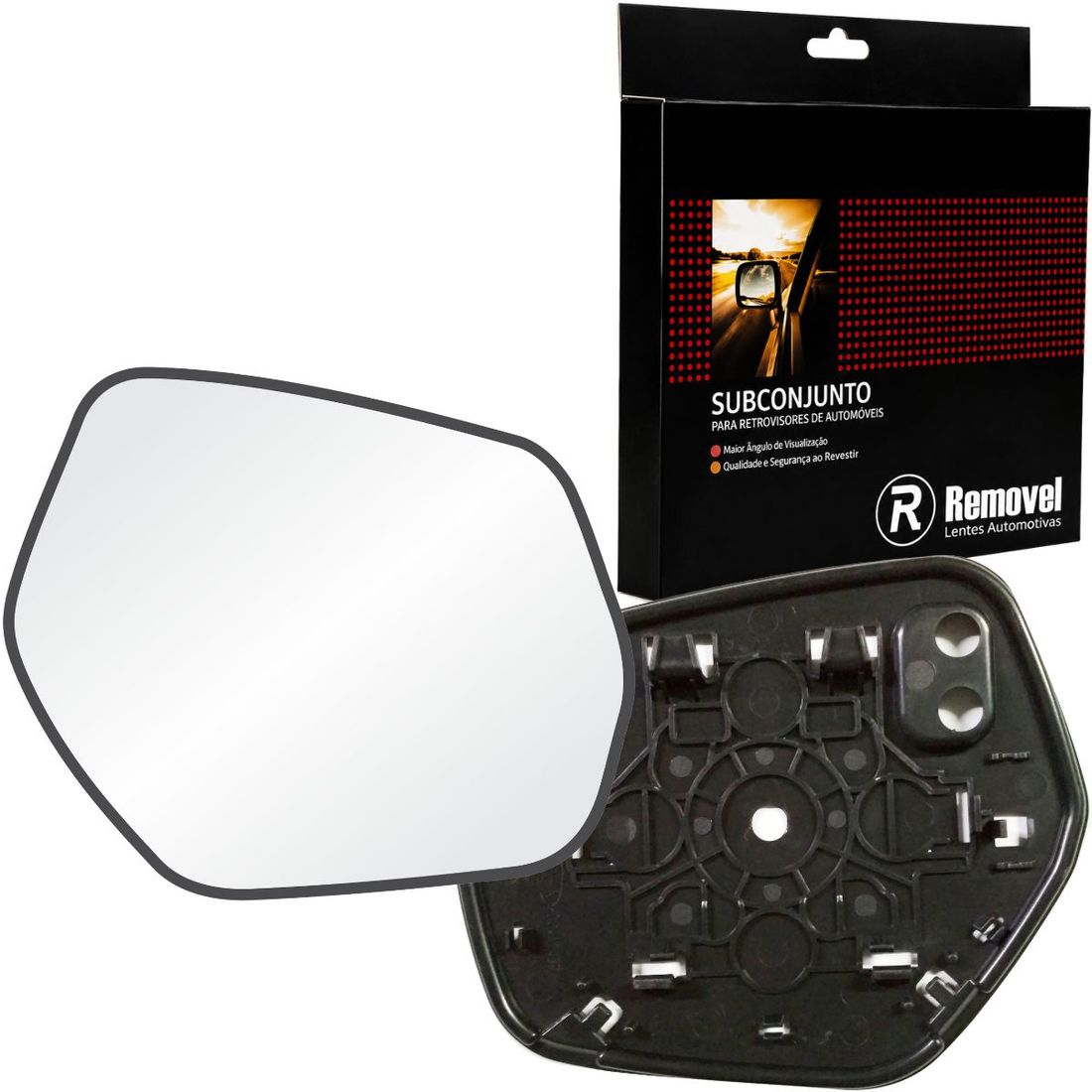Lente Retrovisor Direito Honda HRV 2016 A 2022