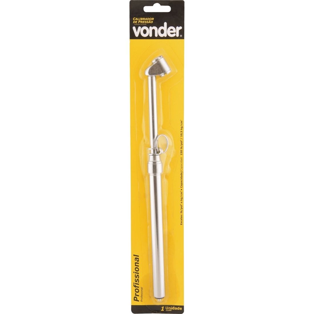 Medidor de Pressão para Pneus 150 Libras Vonder