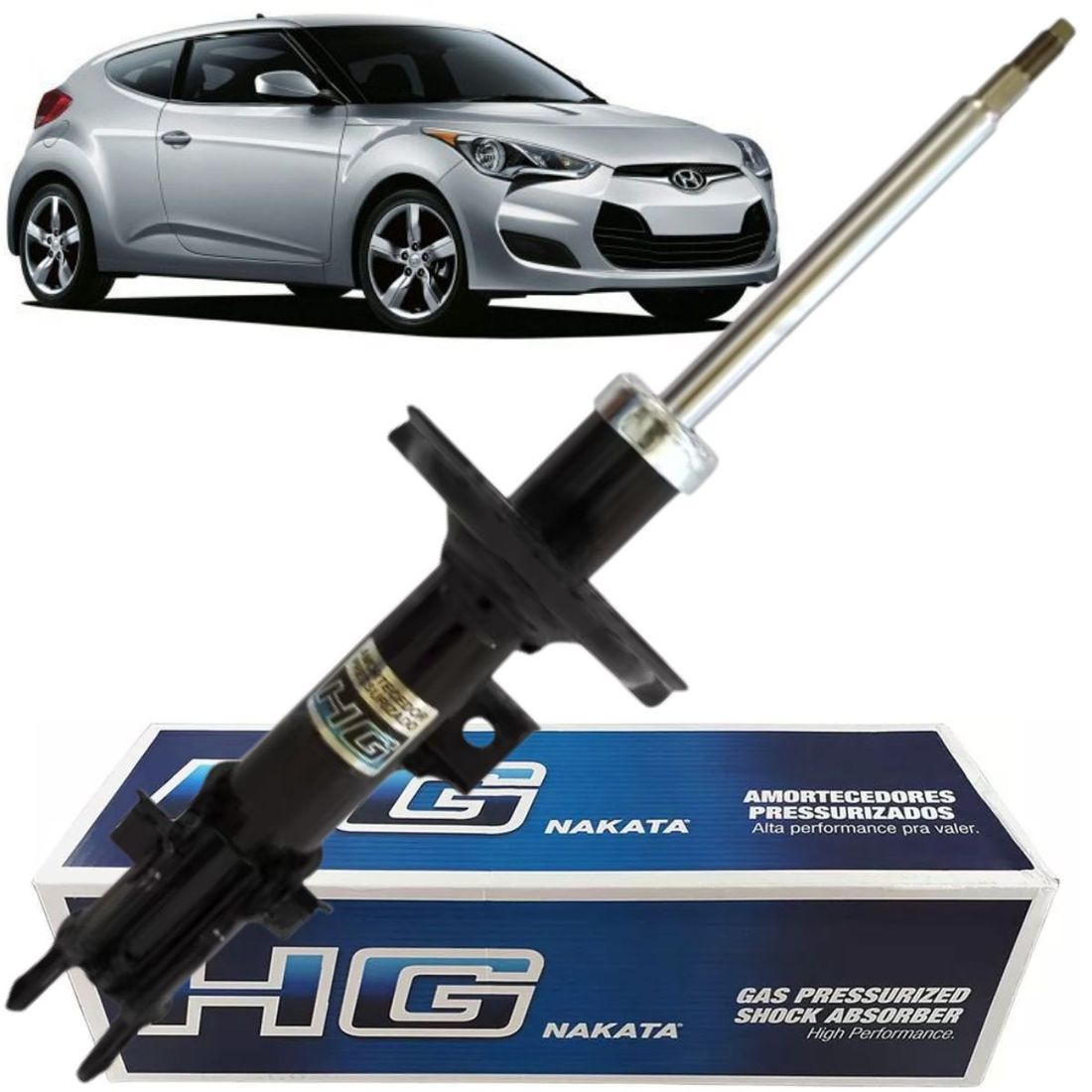 Amortecedor Dianteiro Esquerdo Veloster 2011 A 2014