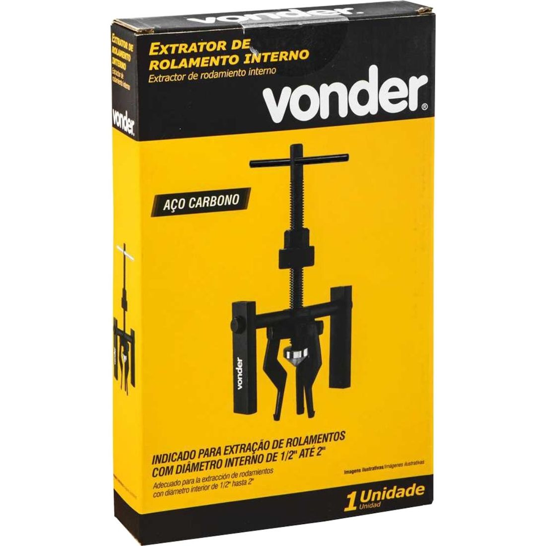 Extrator para Rolamento Interno 3 Garras Vonder
