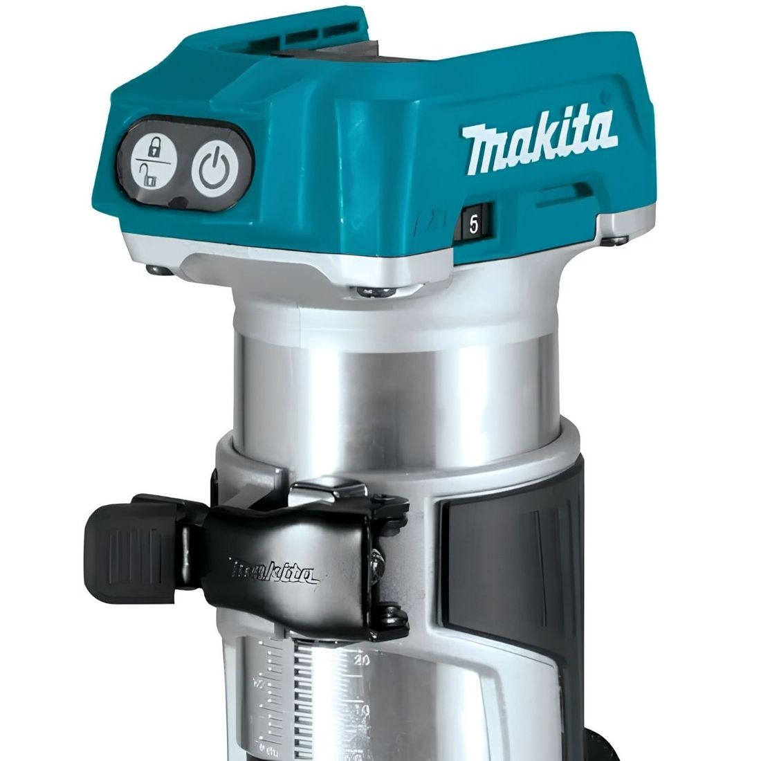Tupia Eletrônica Makita 18V LXT 1 Bateria 3Ah Tupia Eletrônica Makita 18V LXT 1 Bateria 3Ah