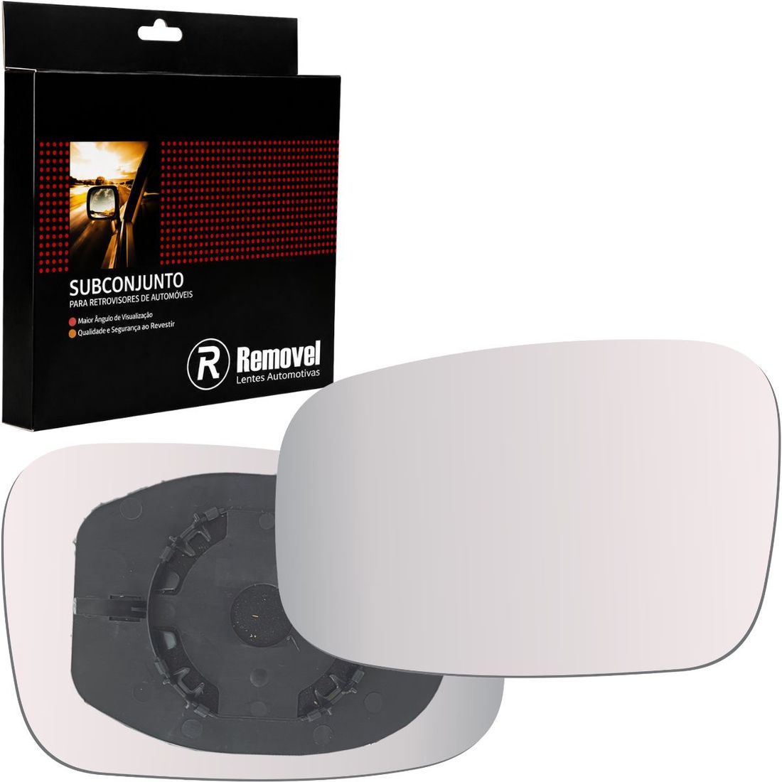 Lente Retrovisor Esquerdo Fiat Uno Vivace 2010 A 2021