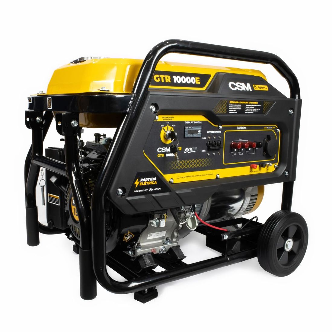 Gerador Gasolina 8,5kva Monofásico 110/220v Csm