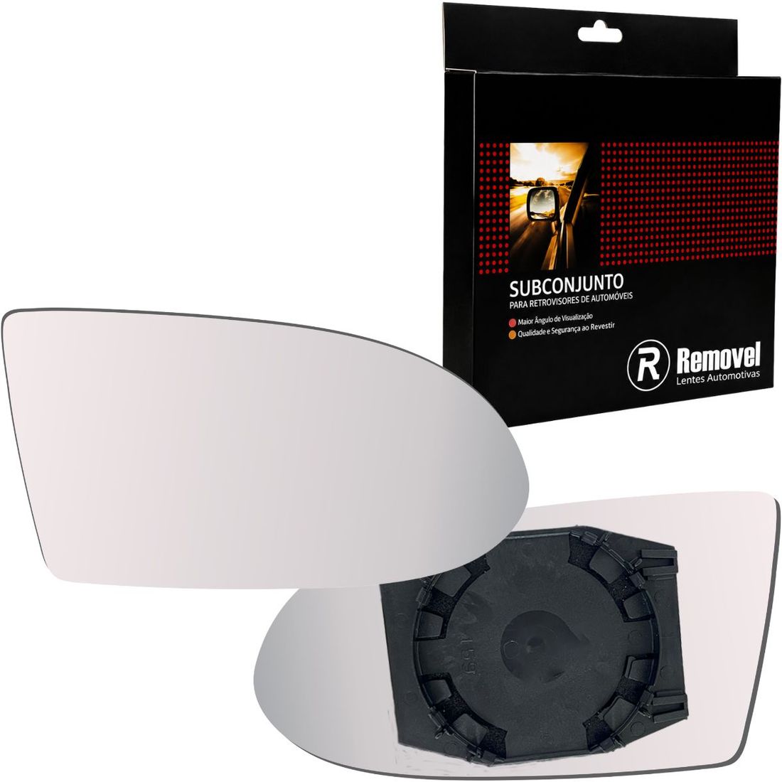 Lente Retrovisor Direito GM Zafira 2001 A 2012