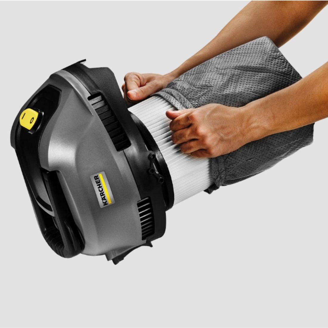 Aspirador de Pó e Líquido Karcher Inox 40L 1700W 220V Aspirador de Pó e Líquido Karcher Inox 40L 1700W 220V