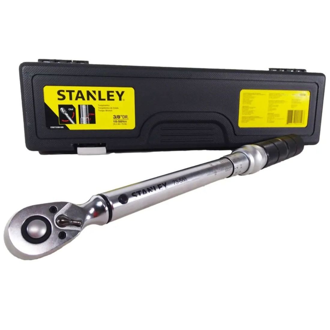 Torquímetro Estalo 10-50Nm 3/8" Stanley