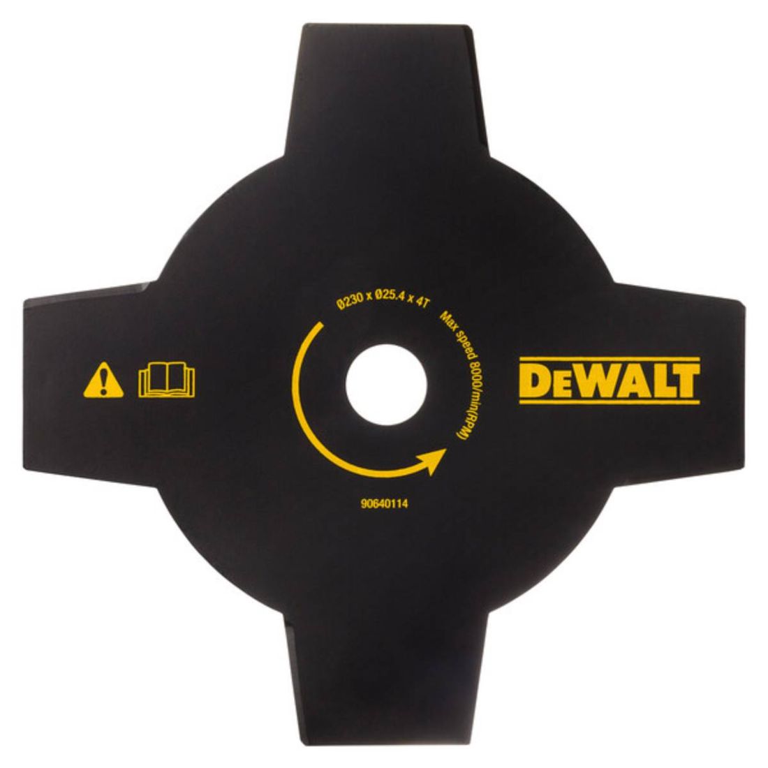 LÂMINA ROÇADEIRA 4 PONTAS 230MM DEWALT LÂMINA ROÇADEIRA 4 PONTAS 230MM DEWALT