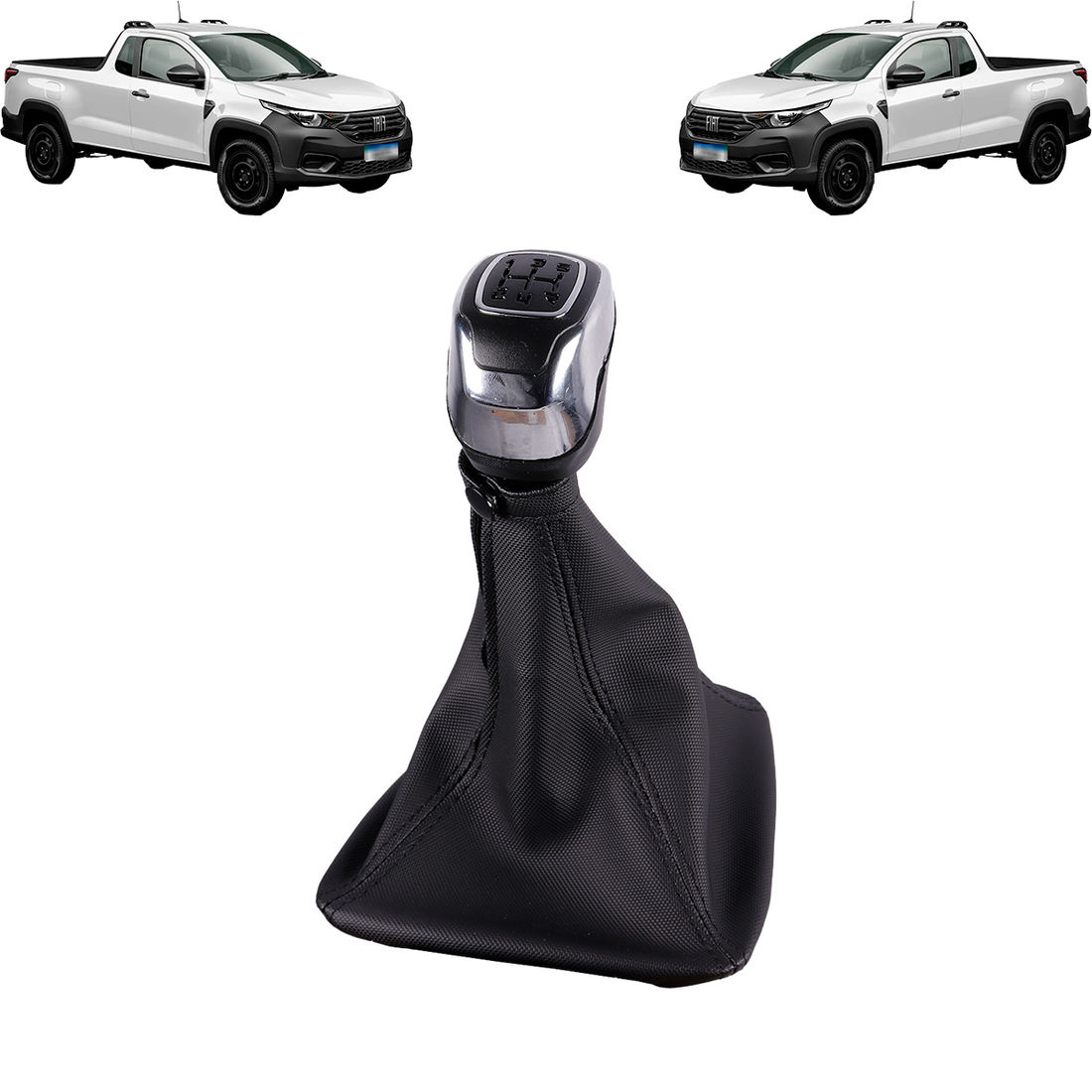 Kit Coifa Alavanca Câmbio Fiat Strada Após 2020 Nat Kit Coifa Alavanca Câmbio Fiat Strada Após 2020 Nat